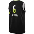 Men's Costanza Verona ＃6 Rebel Edition Victory Black Dallas Wings 2023 Jersey