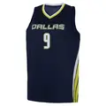 Men's Grace Berger ＃9 Explorer Edition Victory Navy Dallas Wings 2021 Jersey