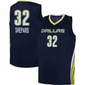Men's Jessica Shepard ＃32 Explorer Edition Victory Navy Dallas Wings 2021 Jersey