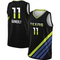 Men's JJ Quinerly ＃11 Rebel Edition Victory Black Dallas Wings 2023 Jersey