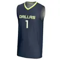 Men's Odyssey Sims ＃1 Replica Navy Dallas Wings Lightweight Jersey