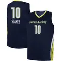 Men's Stephanie Soares ＃10 Explorer Edition Victory Navy Dallas Wings 2021 Jersey