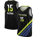 Men's Teaira McCowan ＃15 Rebel Edition Victory Black Dallas Wings 2023 Jersey