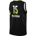 Men's Teaira McCowan ＃15 Rebel Edition Victory Black Dallas Wings 2023 Jersey