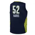 Men's Tyasha Harris ＃52 Explorer Edition Victory Navy Dallas Wings 2021 Jersey