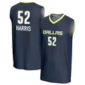 Men's Tyasha Harris ＃52 Replica Navy Dallas Wings Lightweight Jersey