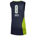 Women's Alanna Smith ＃8 Explorer Edition Victory Navy Dallas Wings 2021 Jersey