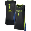 Women's Alysha Clark ＃7 Rebel Edition Victory Black Dallas Wings 2021 Jersey