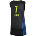 Women's Alysha Clark ＃7 Rebel Edition Victory Black Dallas Wings 2021 Jersey