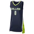 Women's Amy Okonkwo ＃0 Explorer Edition Victory Navy Dallas Wings 2021 Jersey