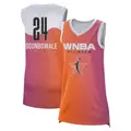 Women's Arike Ogunbowale ＃24 Game Pink Dallas Wings 2024 All-Star Victory Jersey