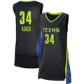 Women's Awak Kuier ＃34 Rebel Edition Victory Black Dallas Wings 2021 Jersey