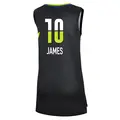 Women's Aziaha James ＃10 Rebel Edition Victory Black Dallas Wings 2023 Jersey