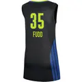 Women's Azzi Fudd ＃35 Rebel Edition Victory Black Dallas Wings 2021 Jersey