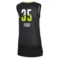 Women's Azzi Fudd ＃35 Rebel Edition Victory Black Dallas Wings 2023 Jersey