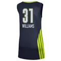 Women's Christyn Williams ＃31 Explorer Edition Victory Navy Dallas Wings 2021 Jersey