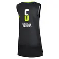 Women's Costanza Verona ＃6 Rebel Edition Victory Black Dallas Wings 2023 Jersey