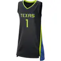 Women's Diamond Miller ＃1 Rebel Edition Victory Black Dallas Wings 2021 Jersey