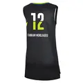 Women's Dulcy Fankam Mendjiadeu ＃12 Rebel Edition Victory Black Dallas Wings 2023 Jersey