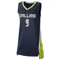 Women's Grace Berger ＃9 Explorer Edition Victory Navy Dallas Wings 2021 Jersey