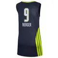 Women's Grace Berger ＃9 Explorer Edition Victory Navy Dallas Wings 2021 Jersey