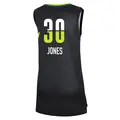 Women's Haley Jones ＃30 Rebel Edition Victory Black Dallas Wings 2023 Jersey
