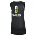 Women's Karlie Samuelson ＃0 Rebel Edition Victory Black Dallas Wings 2023 Jersey