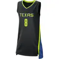 Women's Lou Lopez Senechal ＃8 Rebel Edition Victory Black Dallas Wings 2021 Jersey