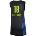 Women's Luisa Geiselsoder ＃18 Rebel Edition Victory Black Dallas Wings 2021 Jersey