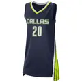Women's Maddy Siegrist ＃20 Explorer Edition Victory Navy Dallas Wings 2021 Jersey