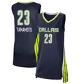 Women's Mai Yamamoto ＃23 Explorer Edition Victory Navy Dallas Wings 2021 Jersey