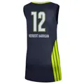 Women's Mikiah Herbert Harrigan ＃12 Explorer Edition Victory Navy Dallas Wings 2021 Jersey