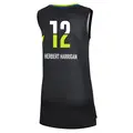 Women's Mikiah Herbert Harrigan ＃12 Rebel Edition Victory Black Dallas Wings 2023 Jersey