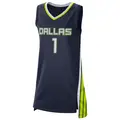 Women's Odyssey Sims ＃1 Explorer Edition Victory Navy Dallas Wings 2021 Jersey