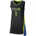 Women's Odyssey Sims ＃1 Rebel Edition Victory Black Dallas Wings 2021 Jersey