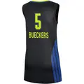 Women's Paige Bueckers ＃5 Rebel Edition Victory Black Dallas Wings 2021 Jersey