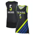 Women's Paige Bueckers ＃5 Rebel Edition Victory Black Dallas Wings 2023 Jersey