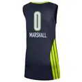Women's Rayah Marshall ＃0 Explorer Edition Victory Navy Dallas Wings 2021 Jersey