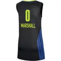 Women's Rayah Marshall ＃0 Rebel Edition Victory Black Dallas Wings 2021 Jersey