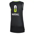 Women's Rayah Marshall ＃0 Rebel Edition Victory Black Dallas Wings 2023 Jersey