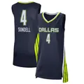 Women's Serena Sundell ＃4 Explorer Edition Victory Navy Dallas Wings 2021 Jersey