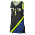 Women's Serena Sundell ＃4 Rebel Edition Victory Black Dallas Wings 2023 Jersey