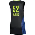 Women's Tyasha Harris ＃52 Rebel Edition Victory Black Dallas Wings 2021 Jersey