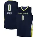 Youth Aaronette Vonleh ＃0 Explorer Edition Victory Navy Dallas Wings 2021 Jersey