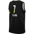 Youth Alysha Clark ＃7 Rebel Edition Victory Black Dallas Wings 2023 Jersey