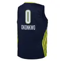 Youth Amy Okonkwo ＃0 Explorer Edition Victory Navy Dallas Wings 2021 Jersey