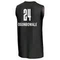 Youth Arike Ogunbowale ＃24 Replica Black Dallas Wings 2024 All-Star Game Lightweight Jersey
