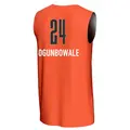 Youth Arike Ogunbowale ＃24 Replica Orange Dallas Wings 2024 All-Star Game Lightweight Jersey