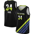 Youth Awak Kuier ＃34 Rebel Edition Victory Black Dallas Wings 2023 Jersey