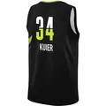 Youth Awak Kuier ＃34 Rebel Edition Victory Black Dallas Wings 2023 Jersey